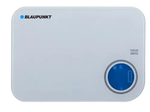Cantar de bucatarie Blaupunkt FKS601, 5kg, Touch, 2 X AAA (Alb)