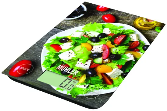 Cântar de bucătărie Muhler - KSC-2027, 5 kg, veggy
