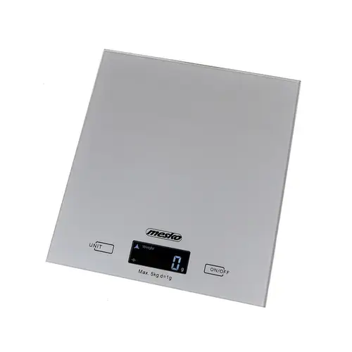 Cantar de bucatarie Professional Mesko MS 3145, 5 kg, ecran LCD