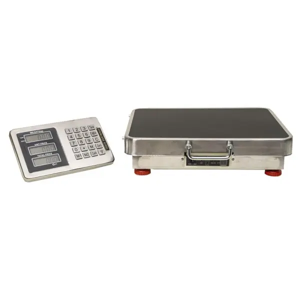Cantar Electronic cu Platforma, fara Fir, 32 x 42 cm, Capacitate Maxima 200 kg, Inox