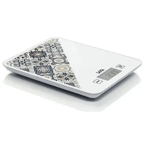 Cantar electronic de bucatarie Laica KS5013, 10 kg, design mediteraneean (Maro)