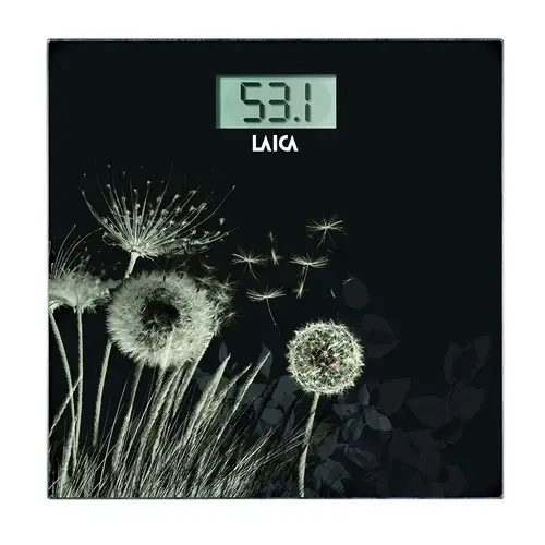 Cantar electronic Laica PS1080, 180 kg, cu acumulator reincarcabil (Negru)