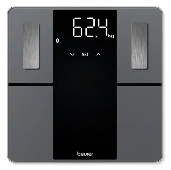 Cântar inteligent Beurer - BF 500, 180 kg, negru