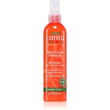 CANTU Shea Butter Detangler spray pentru par usor de pieptanat pentru par ondulat si cret