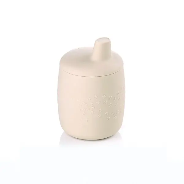 Canuta din silicon, Jane, Fara maner, BPA free, 6 luni+, Sand
