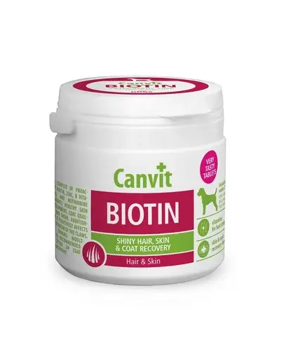 CANVIT Dog Biotin 230g Supliment pentru piele si blana, pentru caine