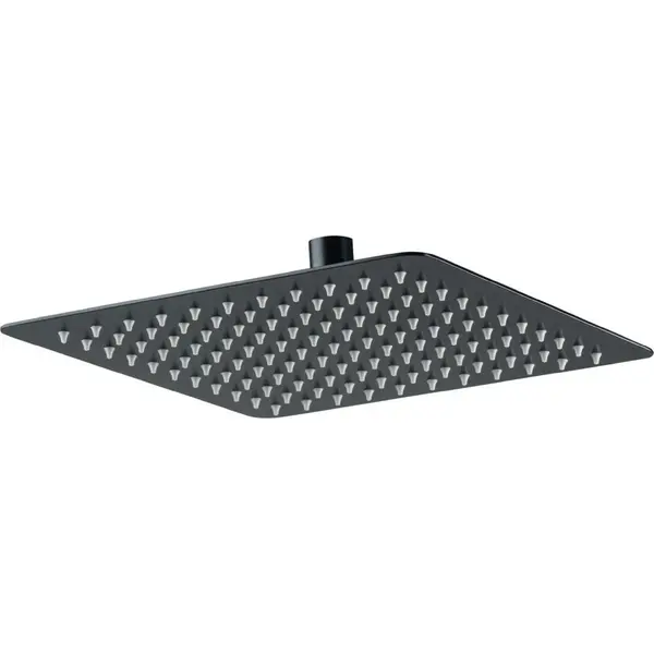 Cap de dus patrat culoare negru Deante, Floks
