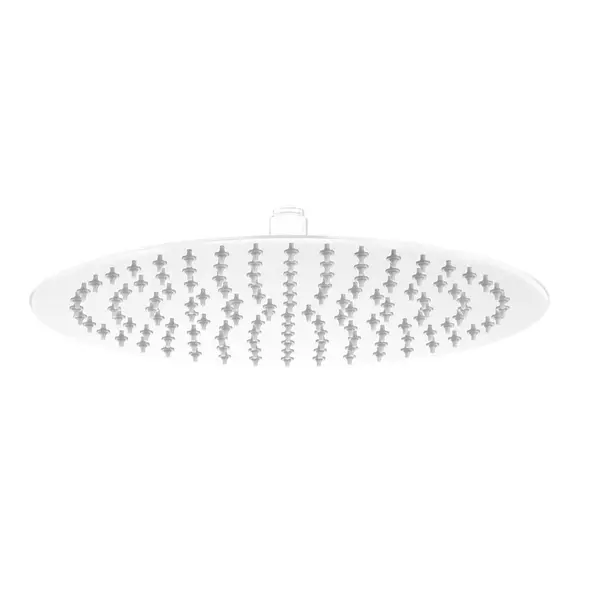 Cap de dus rotund culoare alb Deante, Floks