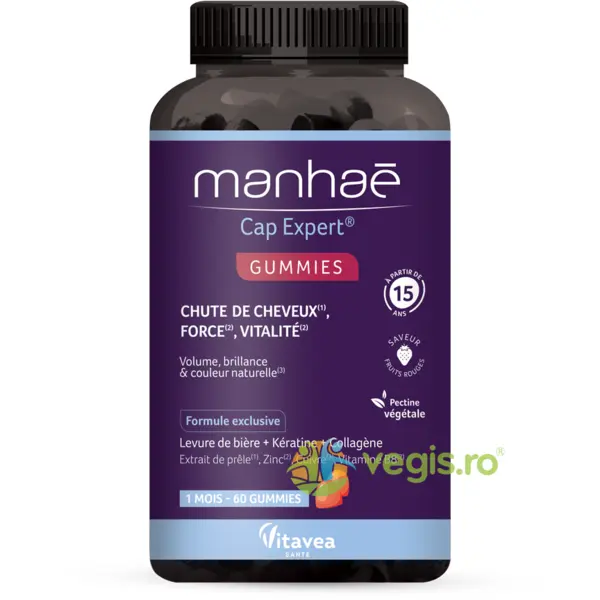 Cap Expert Gummies (Par Sanatos) 60 jeleuri gumate Vitavea,