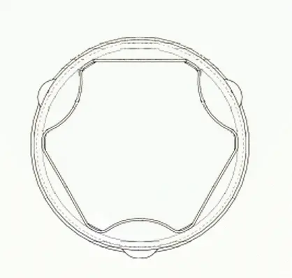 Cap planetara dreapta spre cutia de viteze (40z 34z 56mm) AUDI A3, Q3, TT; VW TIGUAN 2.0 2.0D 2.5 intre 2007-2018