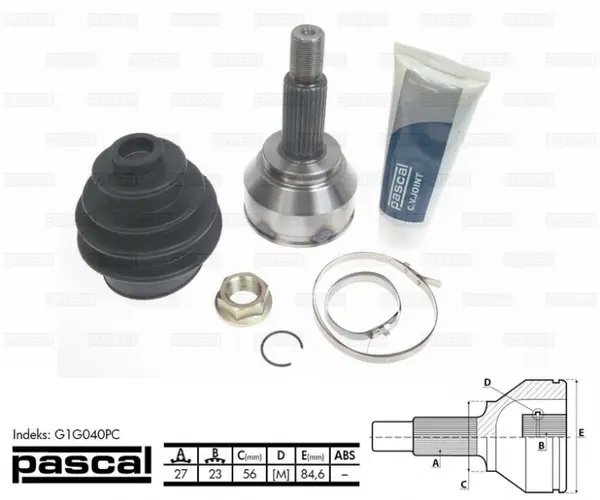 Cap planetara spre roata (27z 23z 56mm) FORD MONDEO III 1.8 2.0 intre 2002-2007