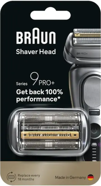Cap rezervor Braun - Series 9 96M, argintiu
