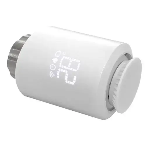 Cap Termostat Smart pentru calorifer Avatto TRV06 Zigbee 3.0 TUYA, Alb
