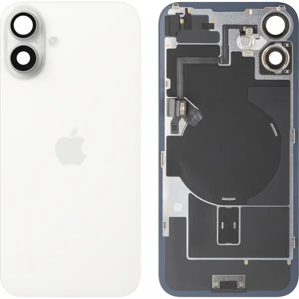 Capac Baterie Apple iPhone 16 Plus, Alb, Swap