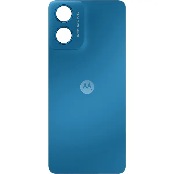 Capac Baterie Motorola Moto G04s, Albastru (Satin Blue), Service Pack 5S58C24269