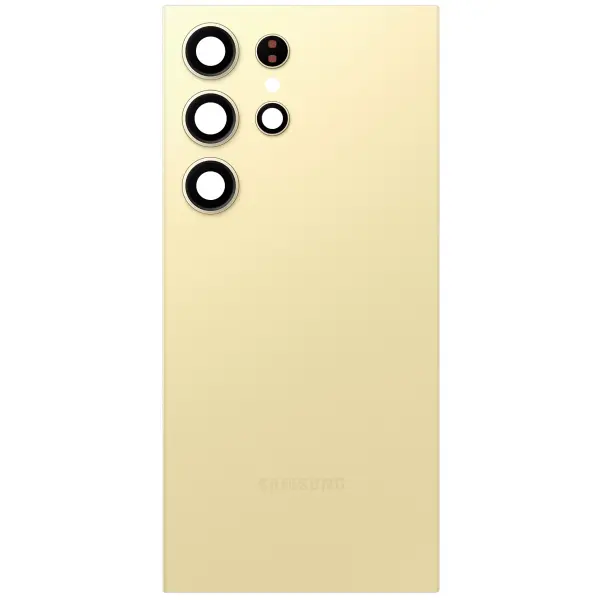 Capac Baterie Samsung Galaxy S24 Ultra S928, Galben (Titanium Yellow), Service Pack GH82-33349C