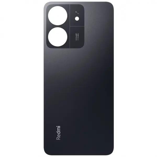 Capac Baterie Xiaomi Redmi 13C, Negru (Midnight Black), Service Pack 1610111001475A