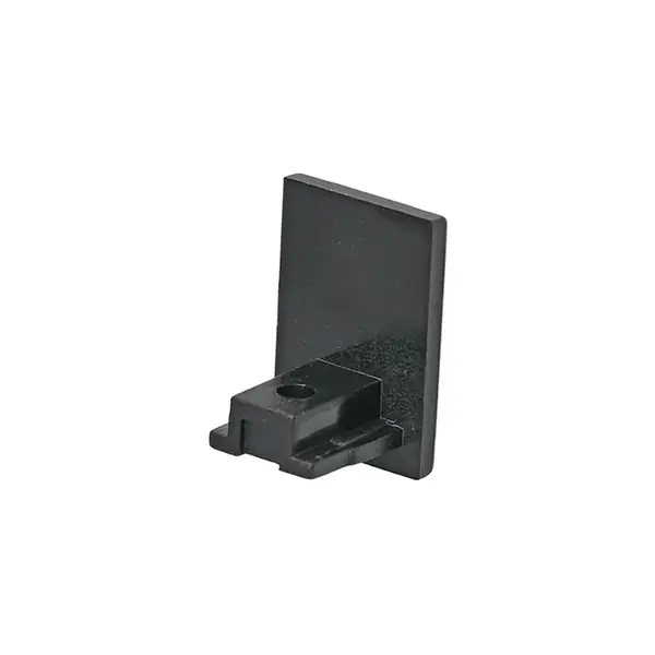 Capac capat sina magnetica incastrata ULTRA SLIM 6MM - Negru