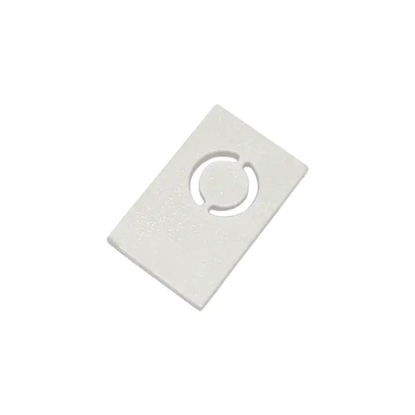 Capac capat sina magnetica ULTRA SLIM 3MM - Alb