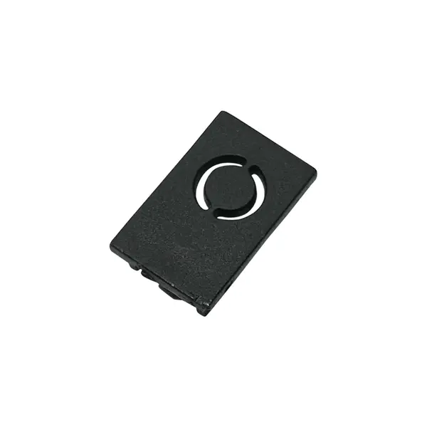 Capac capat sina magnetica ULTRA SLIM 3MM - Negru