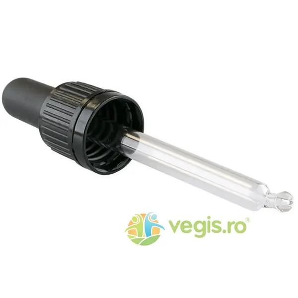 Capac cu Pipeta din Sticla pentru Sticle de 30ml