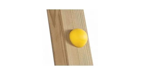 Capac de plastic 8-10 mm - galben KBT