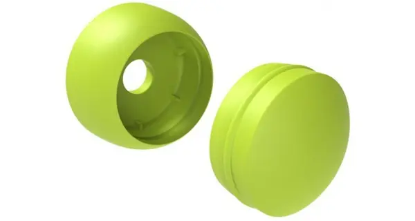 Capac de plastic 8/10 mm - verde deschis KBT