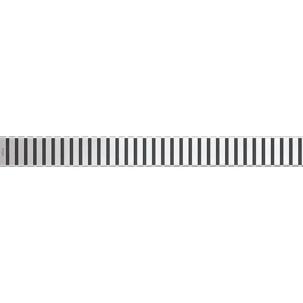 Capac pentru rigola dus din otel inoxidabil mat 1050 mm Alcadrain LINE-1050M