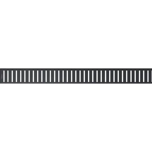 Capac pentru rigola dus din otel inoxidabil negru mat 850 mm Alcadrain PURE-850BLACK