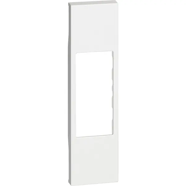 Capac pentru RJ11-RJ45 si lampa siguranta 1M Bticino Living Now KW07, alb