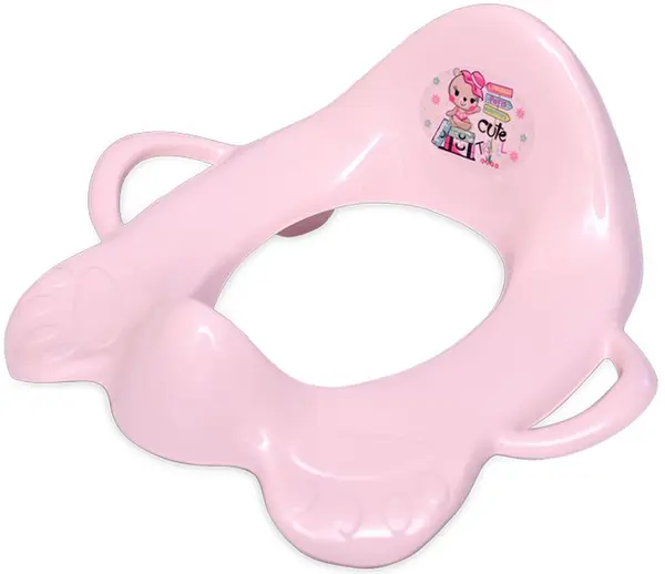 Capac pentru toaleta cu manere Lorelli - Nordic, Pink