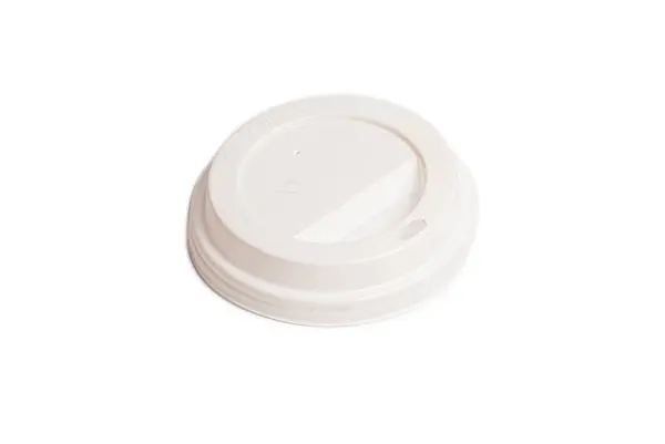 Capac plastic alb 80 mm pentru pahare 240–355 ml – Set 100 Buc Capac plastic alb 80 mm pentru pahare 240–355 ml – Set 100 Buc