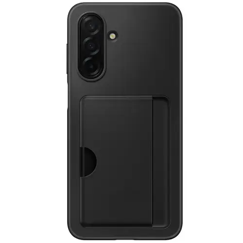 Capac protectie spate Samsung Card Slot Case EF-OA266TBEGWW pentru Galaxy A26 5G (A266) (Negru)