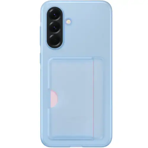 Capac protectie spate Samsung Card Slot Case EF-OA566TLEGWW pentru Galaxy A56 5G (A566) (Albastru)