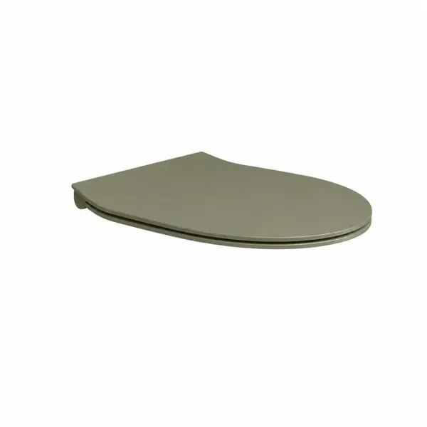 Capac vas wc cu soft close, quick release, forest mat, Hatria Planeta