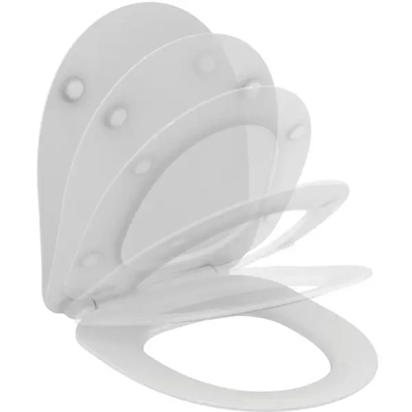 Capac vas WC, soft close, usor de detasat, Ideal Standard i.life A