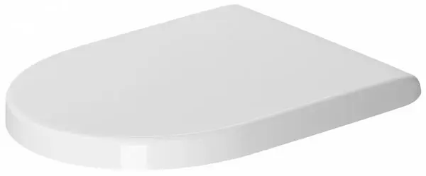 Capac WC Duravit Starck 3, 0062410000, duroplast, Alb