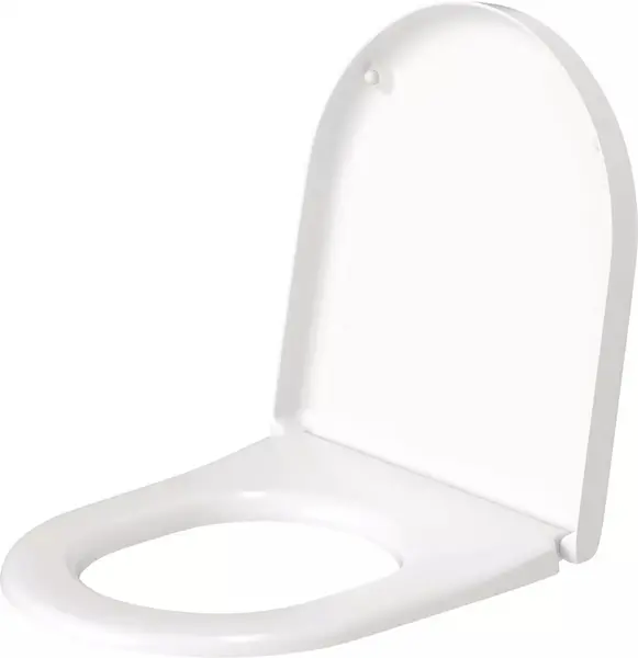 Capac WC Duravit Starck 3, 0063810000, duroplast, Alb