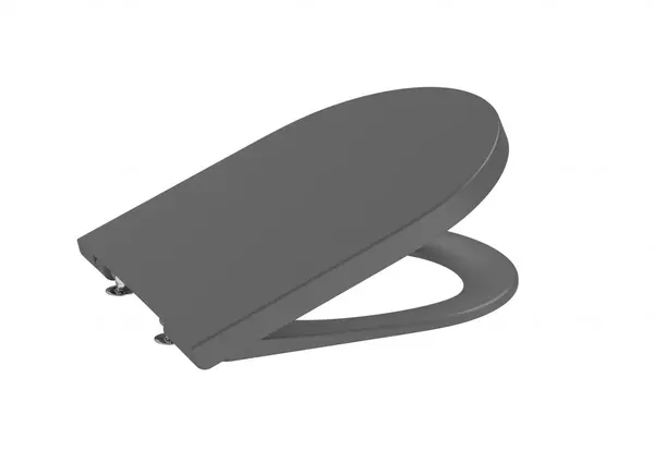 Capac WC Roca Inspira Round A80152264B, SoftClose, design Supralit, Antracit