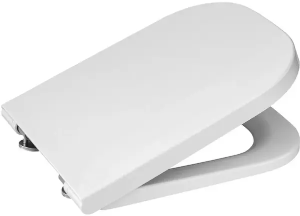 Capac WC Roca The Gap A80148200U, SoftClose, detasabil, duroplast, Alb