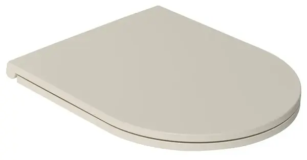 Capac wc slim, softclose, ivory, Sapho Isvea