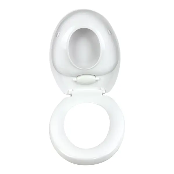 Capac WC soft close (inchidere lenta) Family 2 in 1 polipropilena alb