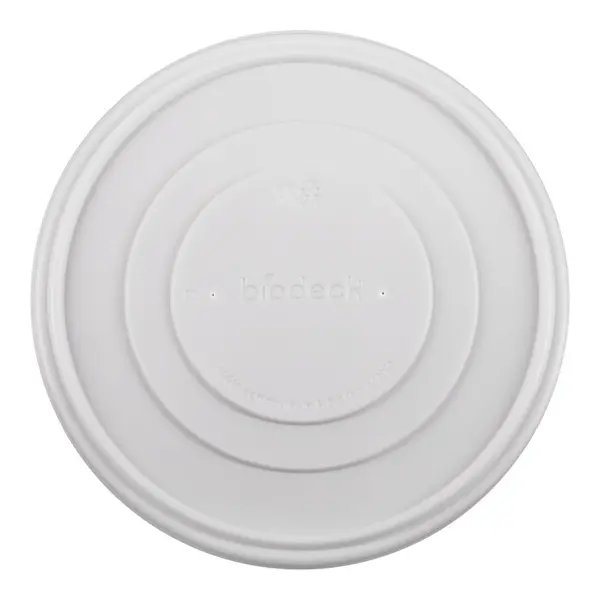 Capace Biodegradabile, Compostabile, Albe, 184 mm, 50 buc