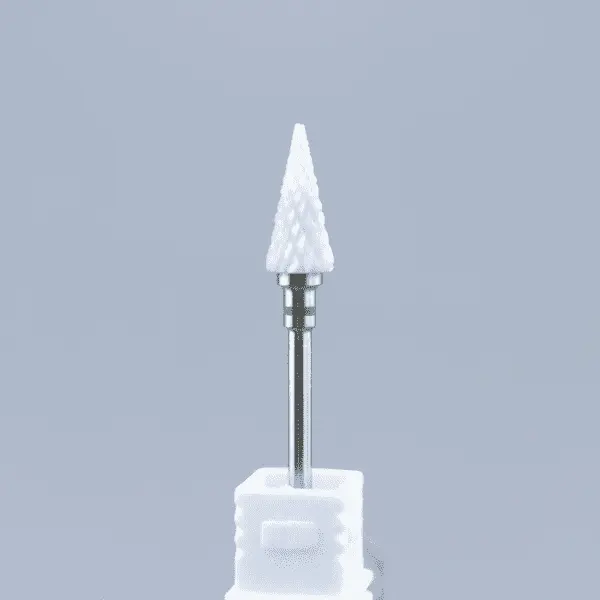 Capăt de Freză Ceramic Con 1C | Bit ProfesionaI Manichiură | Everin.ro