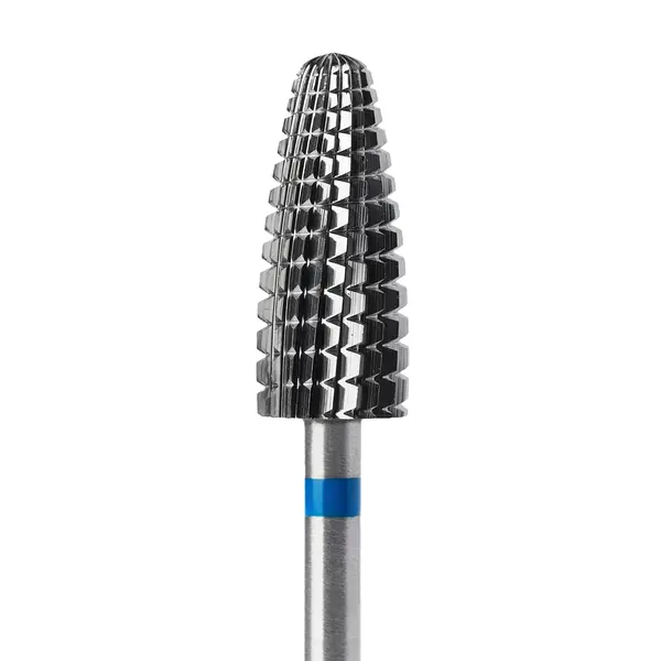Capăt Freză Bit Tungsten Carbide Albastru 6x13mm BTE-20A – Profesional pentru Îndepărtare Gel și Acryl | Everin