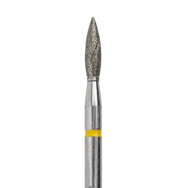 Capat freza diamant - flacara extra fina cu canale de racire 2.3 mm - #139