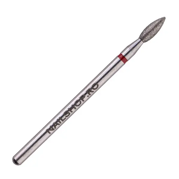 Capat freza diamant - flacara fina 2.4 mm - #130