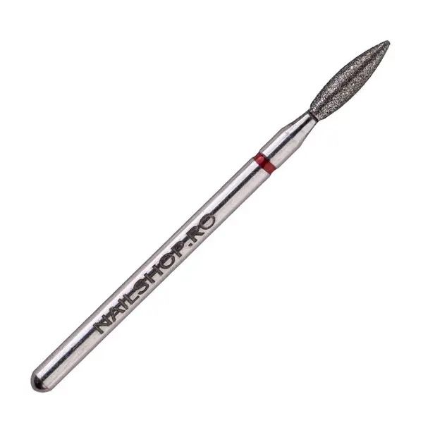 Capat freza diamant - flacara fina 2.5 mm - #129