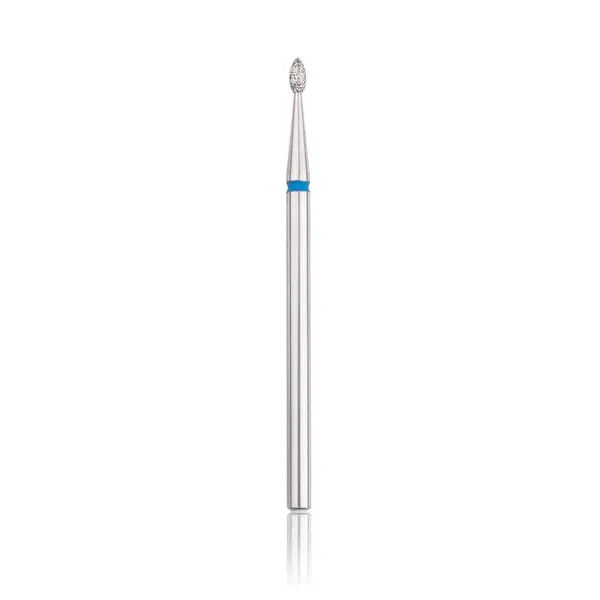 Capăt freza Diamant HEAD picătură, albastru, L- 3,5 mm, Ø1,4 mm - HBD-254BL.014 - Everin.ro