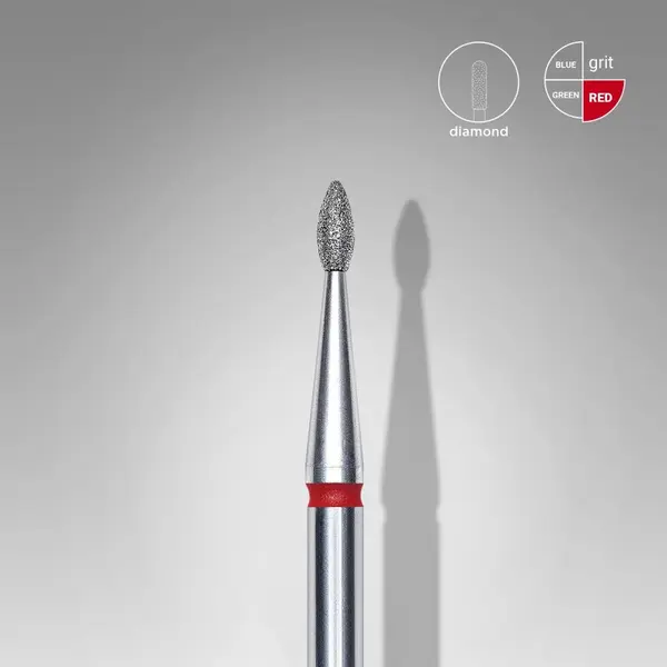 Capat freza diamant Staleks Expert picatura fina 1.6 mm - 407